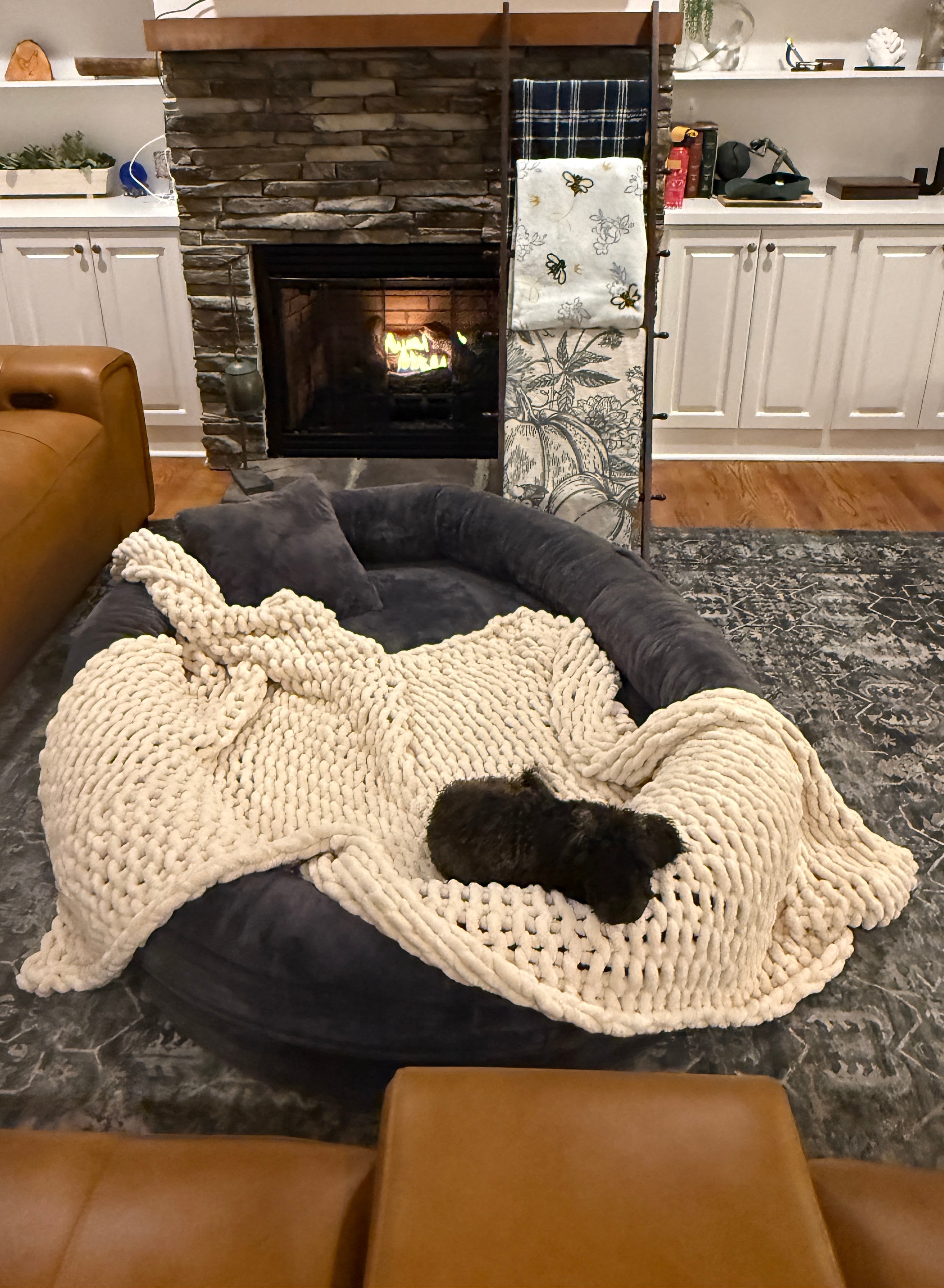 Human Dog Bed for Cuddles