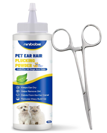 Ninibabie Dog Ear Powder & Grooming Kit